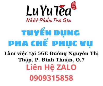 Lu Yu Tea Nguyễn Thị Thập Quận 7