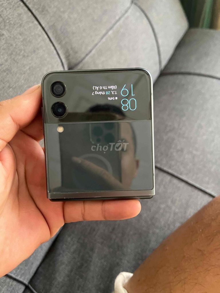 Samsung Galaxy Z Flip 3 5G 128GB Đen. Mua bán Điện thoại tại Huyện Nhơn Trạch Đồng Nai được đăng bởi Điện Thoại Đời Cao hình 1