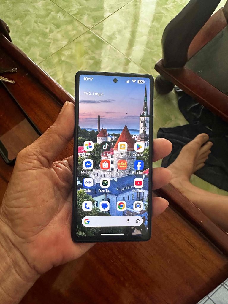 Google Pixel 6A quốc tế nguyên zin. Mua bán Điện thoại tại Huyện Hòa Thành Tây Ninh được đăng bởi Obama hình 1