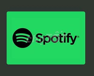 Thẻ quà tặng Spotify khu vực Mỹ trị giá 10 đô la