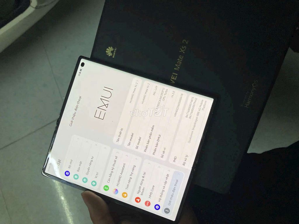 Huawei Mate Xs 2 512GB Quốc tế fullbox . Mua bán Điện thoại tại Quận 10 Tp Hồ Chí Minh được đăng bởi BĐS Trần Minh Tĩnh hình 1