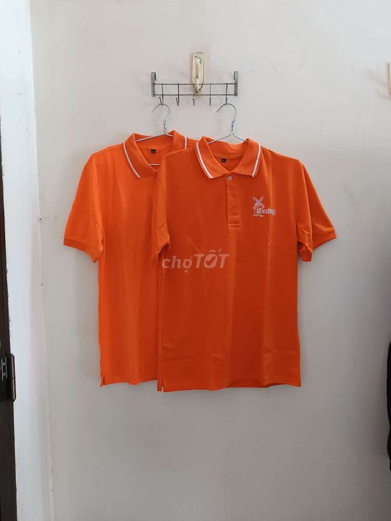 Combo 2 áo thun cổ bẻ - size L (Hàng mới)