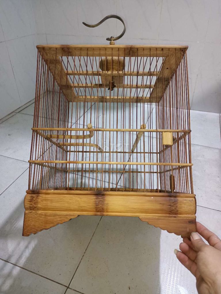 Lồng chim tre vuông size 35. Mua bán Phụ kiện, Thức ăn, Dịch vụ tại Huyện Bình Chánh Tp Hồ Chí Minh được đăng bởi Bằng Lê Hữu hình 1