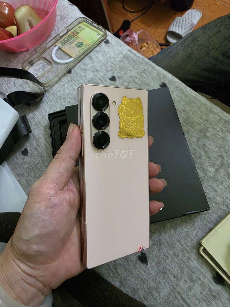 Samsung Galaxy Z Fold6 256GB Hồng Gần như mới. Mua bán Điện thoại tại Huyện Đông Anh Hà Nội được đăng bởi thuý hình 1