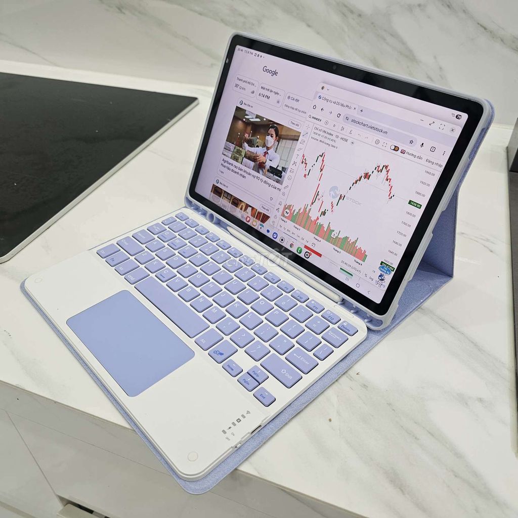Samsung Tab S9 Fe Chính Hãng Kèm Bao da phím. Mua bán Máy tính bảng tại Thành phố Thủ Đức Tp Hồ Chí Minh được đăng bởi hoàng hình 1