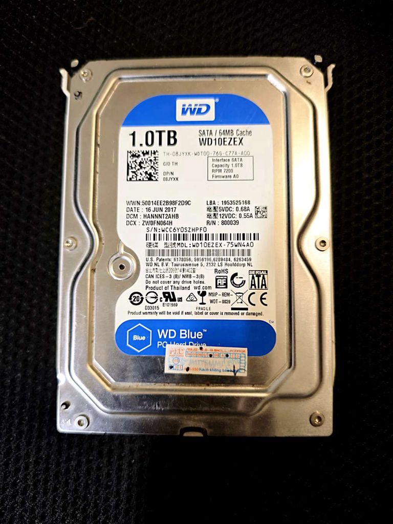 Ổ cứng HDD WD WD10EZEX 1TB. Mua bán Linh kiện (RAM, Card...) tại Quận 7 Tp Hồ Chí Minh được đăng bởi Flynn hình 1