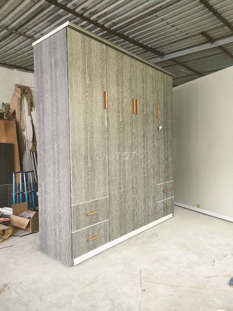 Tủ quần áo nhựa Đài Loan 1m8 x 1m65. Mua bán Tủ, kệ gia đình tại Quận Bình Thuỷ Cần Thơ được đăng bởi Nội thất nhựa cao cấp Vincoplast hình 1