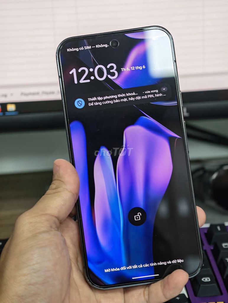 Google Pixel 9 Pro XL 256GB Xám Đã qua sử dụng. Mua bán Điện thoại tại Quận Tân Bình Tp Hồ Chí Minh được đăng bởi Nguyễn Hữu Quốc Thắng hình 1