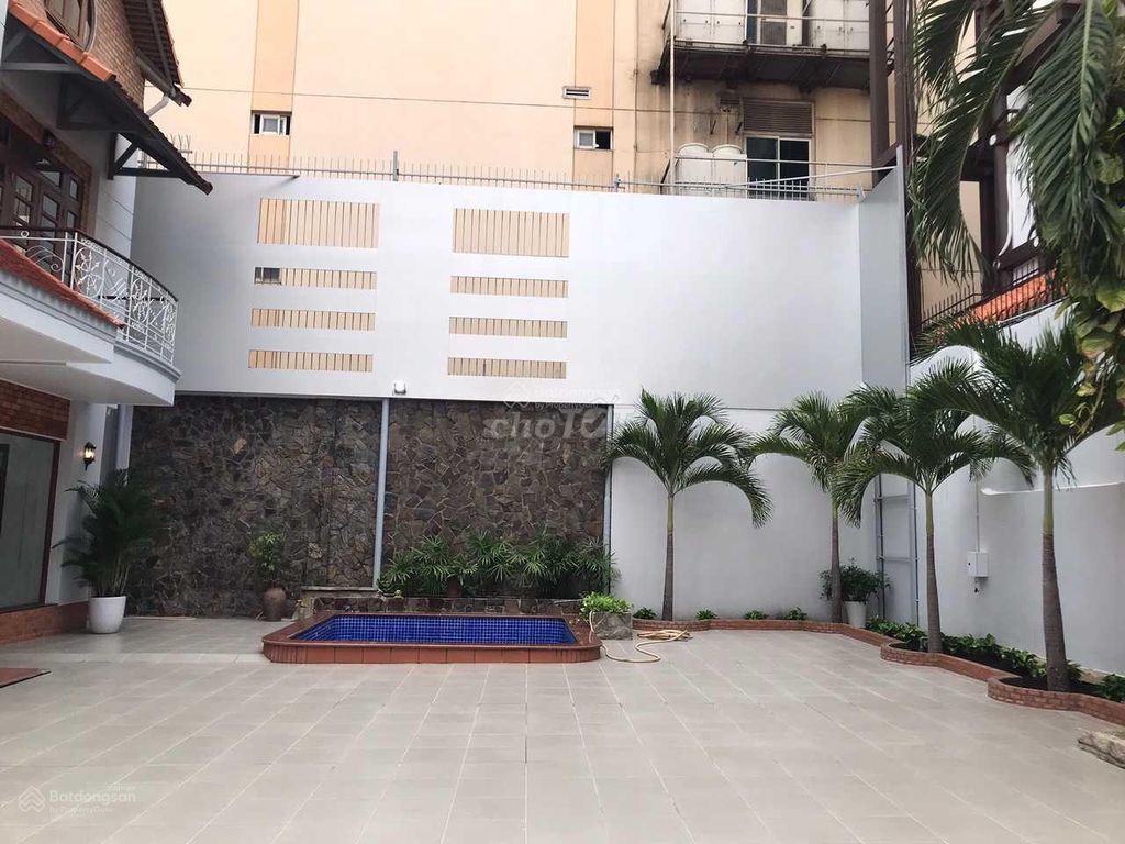 ✅Cho Thuê Biệt Thự Phùng Khắc Khoan, Dakao, Quận 1, 25x22, DTSD 900m2