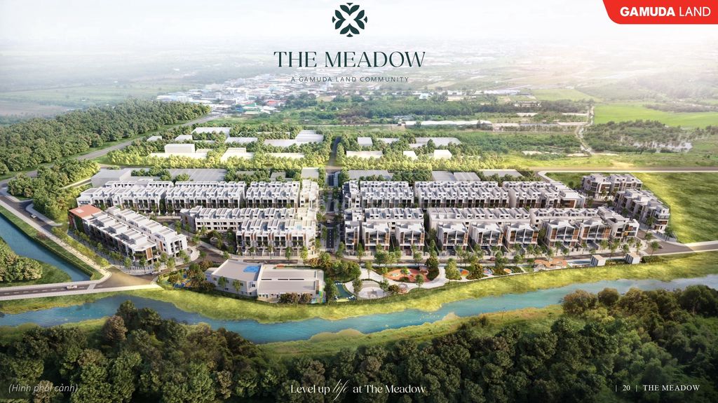 Mở Bán Nhà Phố The Meadow Bình Chánh chỉ 6,3 tỷ - Giảm 300 Tr + CK 6%