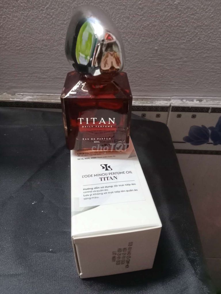 Nước hoa Titan Unisex 30ml. Mua bán Nước hoa tại Quận 1 Tp Hồ Chí Minh được đăng bởi Tung Thanh hình 1