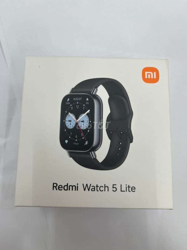 Xiaomi Redmi Watch 5 Lite Đen Mới 100%. Mua bán Thiết bị đeo thông minh tại Huyện Thăng Bình Quảng Nam được đăng bởi Bùi thanh cường hình 1