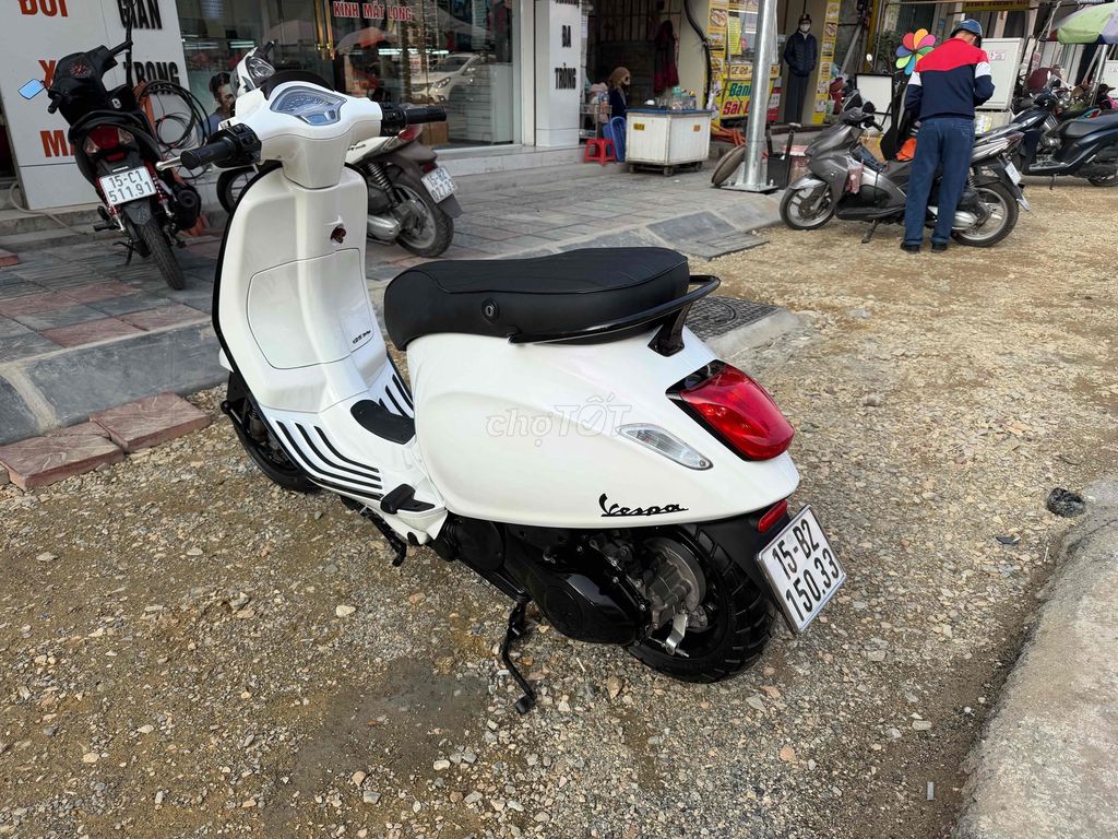 Piaggio Vespa Sprint 3Vie 2015 Trắng ngọc trai. Mua bán Xe máy tại Quận Ngô Quyền Hải Phòng được đăng bởi Dương Vũ hình 4