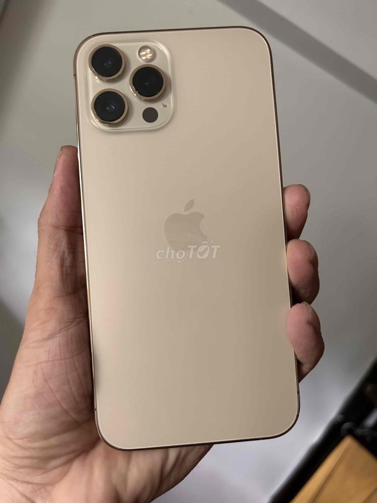 iPhone 12 Prm Quốc tế 256GB Gold đẹp 99% zin all. Mua bán Điện thoại tại Quận Bình Thuỷ Cần Thơ được đăng bởi David Thanh hình 1