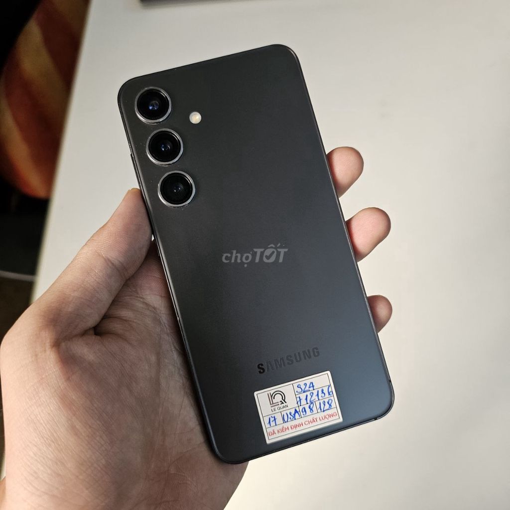 Galaxy S24 🖤 Đen Onyx lịch lãm, cầm cực thích. Mua bán Điện thoại tại Quận 10 Tp Hồ Chí Minh được đăng bởi Lê Quân Mobile hình 1