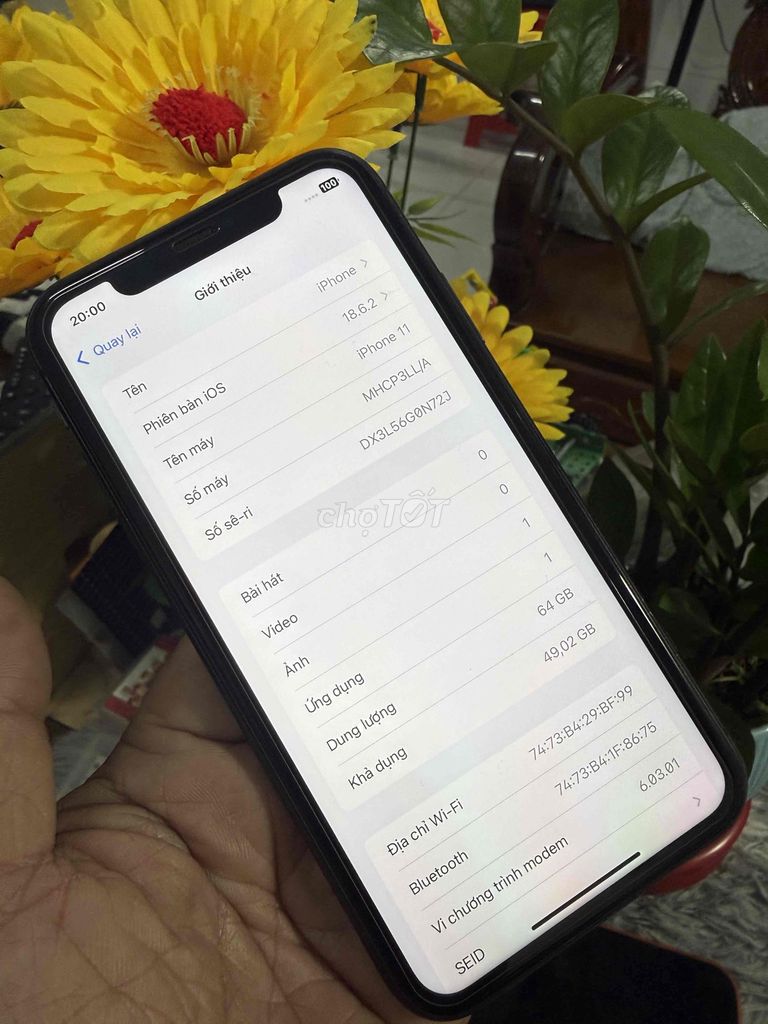 Apple iPhone 11 64GB Đen Mỹ. Mua bán Điện thoại tại Thành phố Biên Hòa Đồng Nai được đăng bởi thanh hình 1