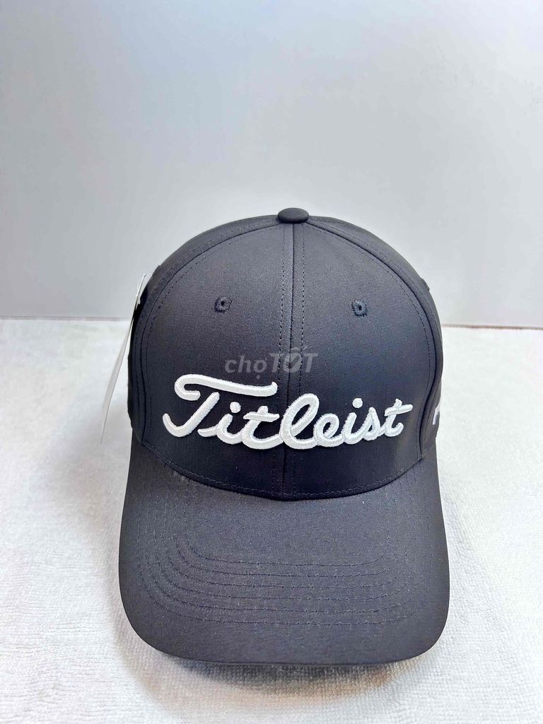 Mũ lưỡi trai Titleist Vải dù Đen Thể thao. Mua bán Phụ kiện thời trang khác tại Quận Bình Tân Tp Hồ Chí Minh được đăng bởi Bi Nguyễn hình 1