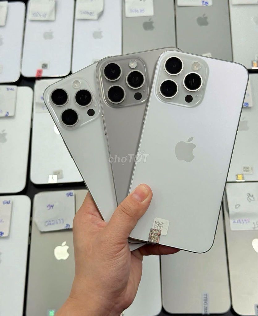 Apple iPhone 15 Pro Bạc. Mua bán Điện thoại tại Thành phố Biên Hòa Đồng Nai được đăng bởi Hội Đồ Điện Tử hình 1