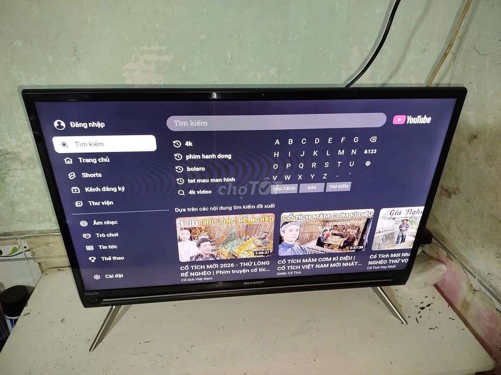 Tivi Sharp Aquos Đen. Mua bán Tivi, Âm thanh tại Quận Bình Tân Tp Hồ Chí Minh được đăng bởi atai hình 1