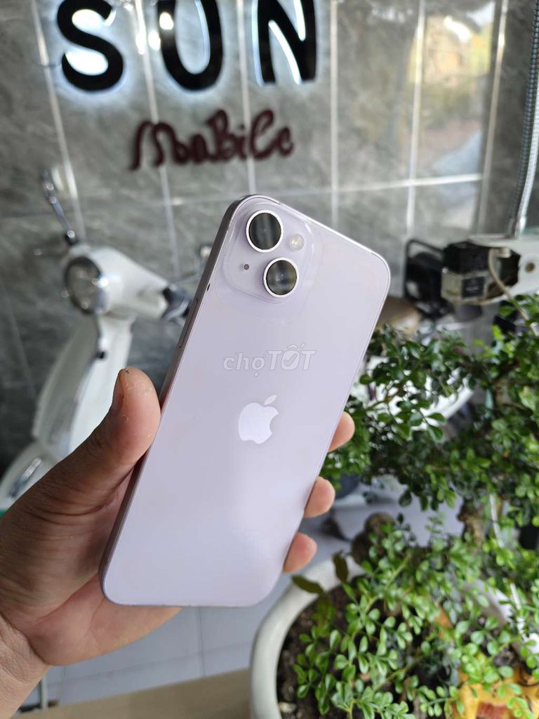 ip 14 Plus 128GB Tím Pin 100% Zin All. Mua bán Điện thoại tại Huyện Trảng Bàng Tây Ninh được đăng bởi Sun Mobile Shop Điện Thoại Trảng Bàng Tây Ninh 01 hình 1
