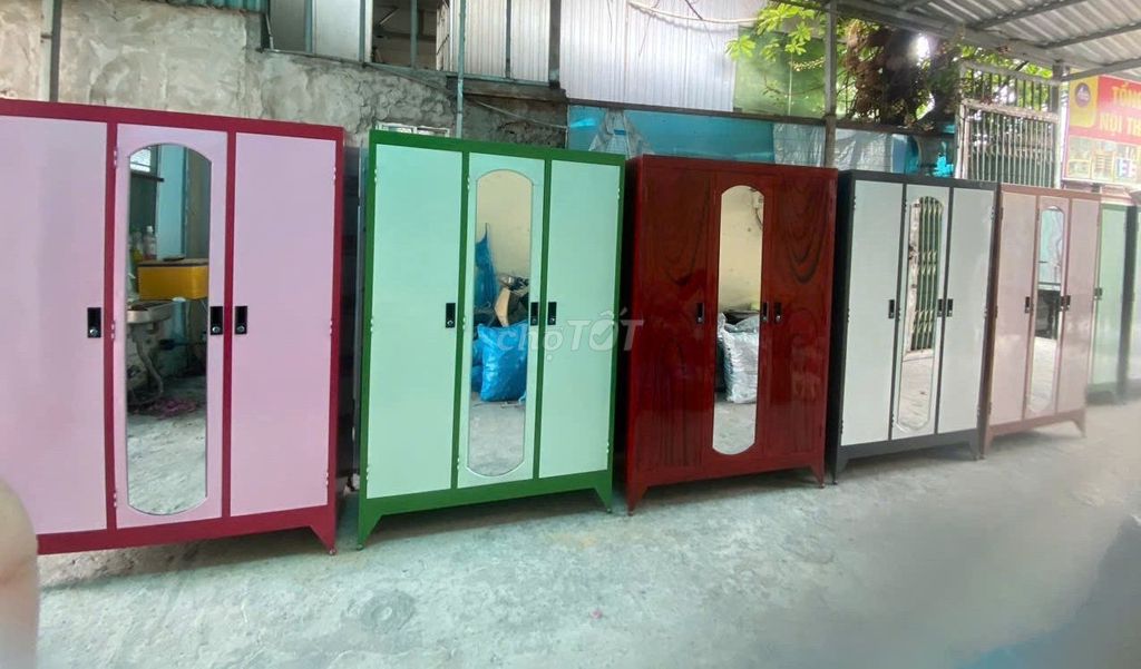 TỦ SẮT !! TỦ SẮT -- TỦ QUẦN ÁO SẮT -- TỦ SẮT. Mua bán Tủ, kệ gia đình tại Thành phố Tân An Long An được đăng bởi Tổng Kho Nội Thất Sài Gòn hình 1