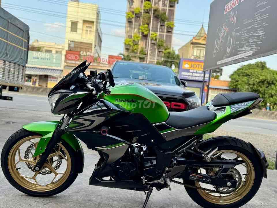 Kawasaki Z300 13000 km Xanh Lá Đen