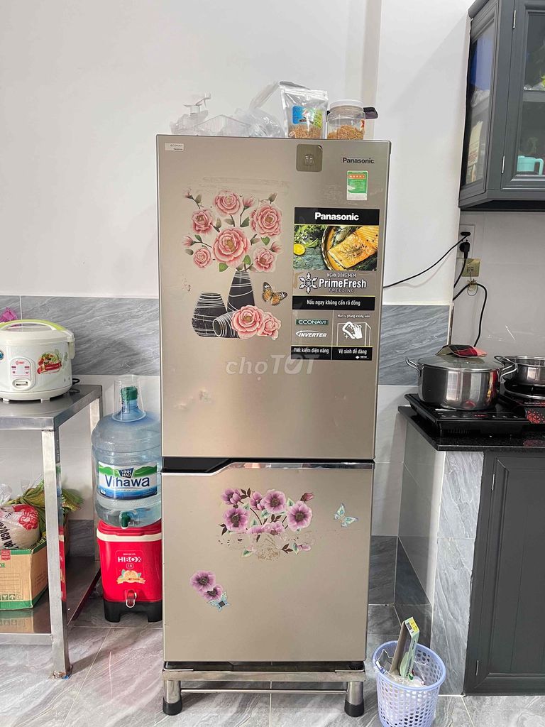 Tủ lạnh Panasonic Inverter Bạc. Mua bán Tủ lạnh tại Huyện Hóc Môn Tp Hồ Chí Minh được đăng bởi My hình 1