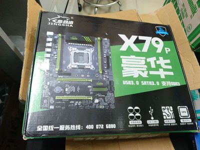 Combo main x79 Jingsha mới CPU 2670 v2 ram 32gb