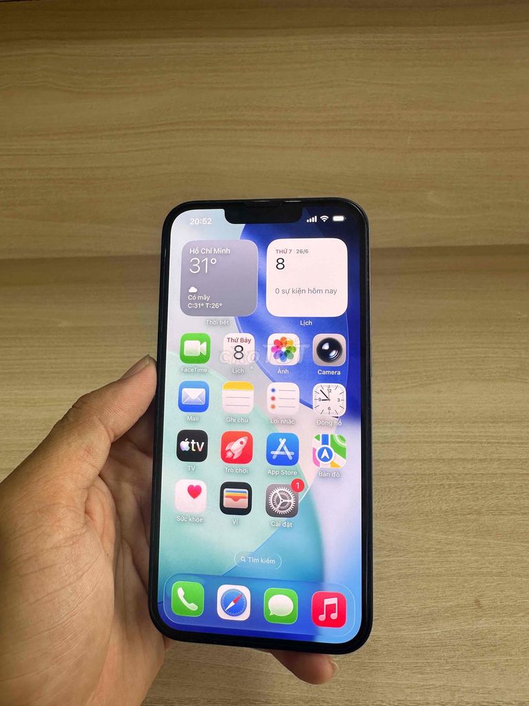 Apple iPhone 13 128GB Đen 97%. Mua bán Điện thoại tại Huyện Thanh Bình Đồng Tháp được đăng bởi Táo mobile chợ bình thành hình 1