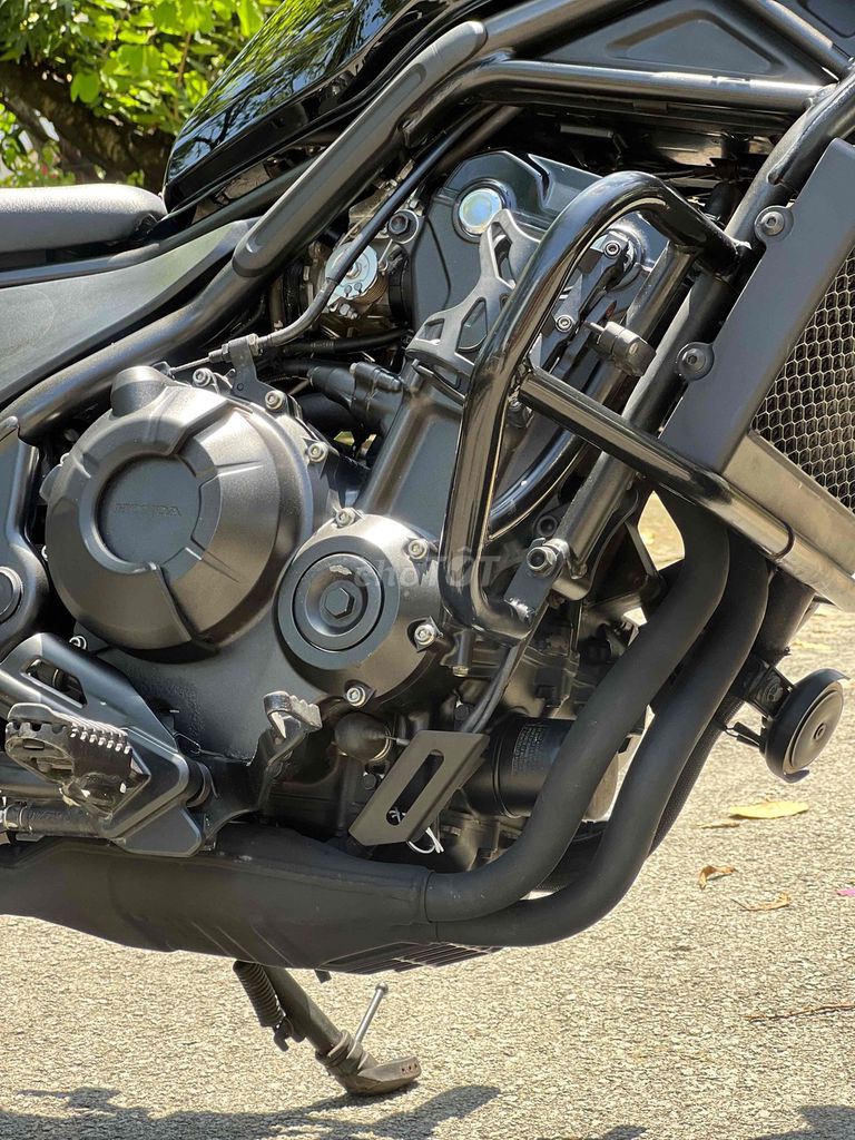 Honda Rebel 500 2019, черная, 7800 км, с обменом автомобилей.
