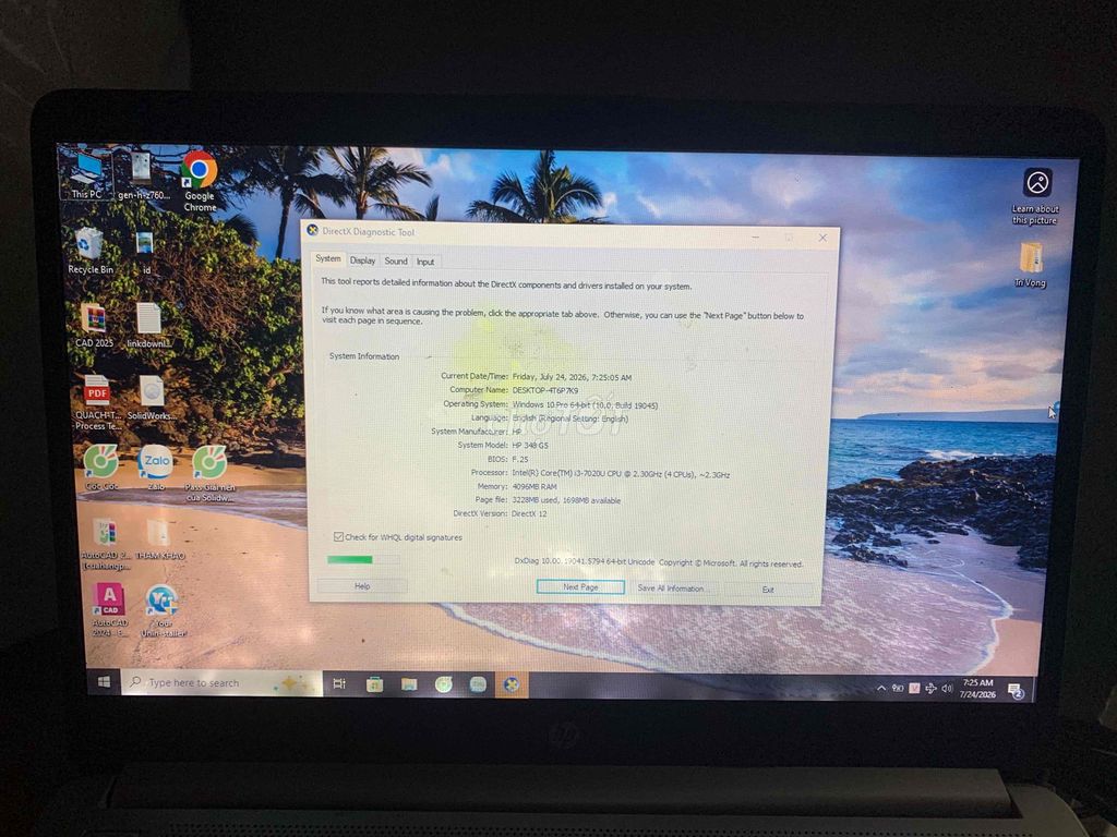 HP 348 G5 4GB/128GB. Mua bán Laptop tại Thành phố Thủ Dầu Một Bình Dương được đăng bởi Tình hình 1