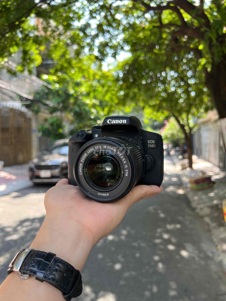 Máy ảnh Canon 750D DSLR  18-55mm STM. Mua bán Máy ảnh, Máy quay tại Quận Gò Vấp Tp Hồ Chí Minh được đăng bởi Nguyễn Phan Bá Khoa hình 1