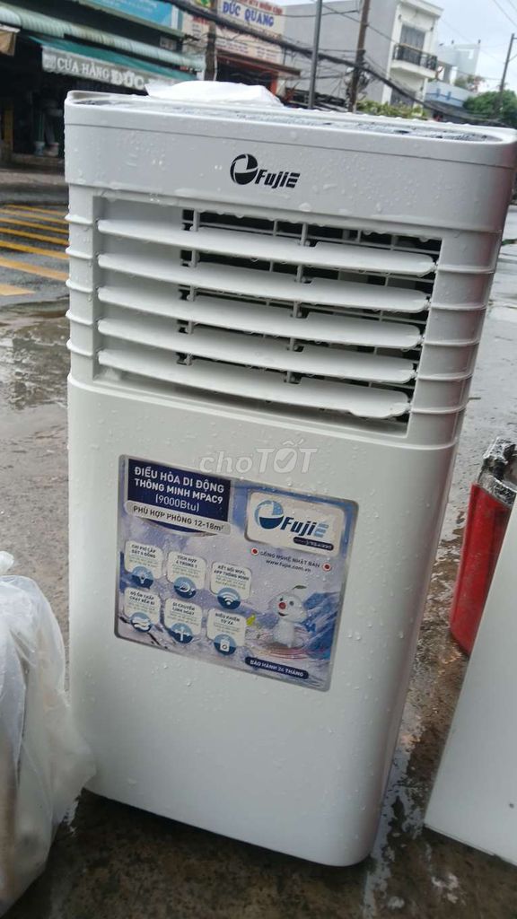 máy lạnh  di động Fujie MPAC9 Trắng 9000 BTU. Mua bán Máy lạnh, điều hoà tại Thành phố Dĩ An Bình Dương được đăng bởi Thiên phát hình 1