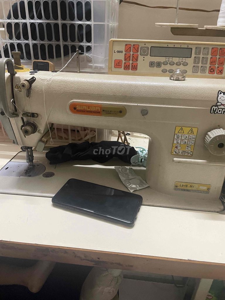 Máy may công nghiệp Siruba L918-M1 Trắng kem. Mua bán Đồ chuyên dụng, Giống nuôi trồng tại Huyện Nhà Bè Tp Hồ Chí Minh được đăng bởi goole hình 1