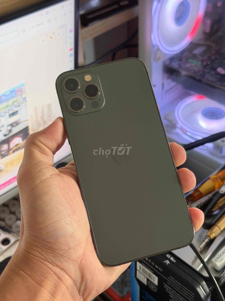 Apple iPhone 12 Pro 128GB Xám 96%. Mua bán Điện thoại tại Quận Cái Răng Cần Thơ được đăng bởi Nguyễn Đức Anh hình 1