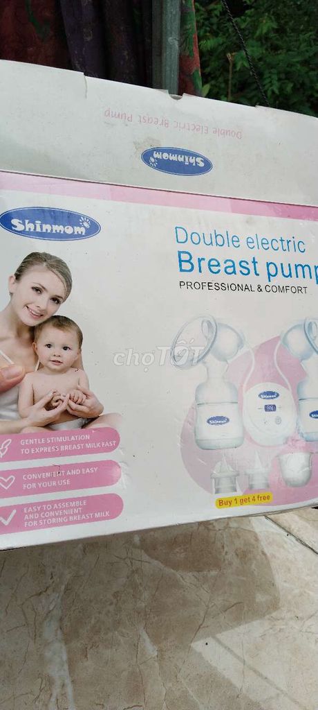 Máy hút sữa điện đôi Shinmom đã sử dụng. Mua bán Mẹ và bé tại Huyện Tháp Mười Đồng Tháp được đăng bởi Thảo  hình 1