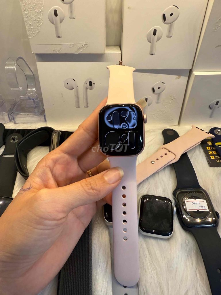 Apple Watch Series 10 Hồng 42mm. Mua bán Thiết bị đeo thông minh tại Quận 5 Tp Hồ Chí Minh được đăng bởi Thúy Vy hình 1