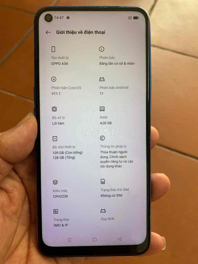cần bán đt oppo a54
