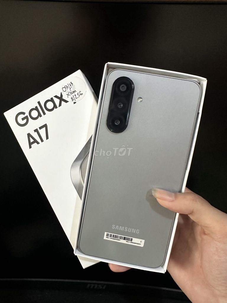 Samsung Galaxy A17 8GB/256GB Xám. Mua bán Điện thoại tại Huyện Bắc Tân Uyên Bình Dương được đăng bởi Điện thoại Thành Nhân hình 1