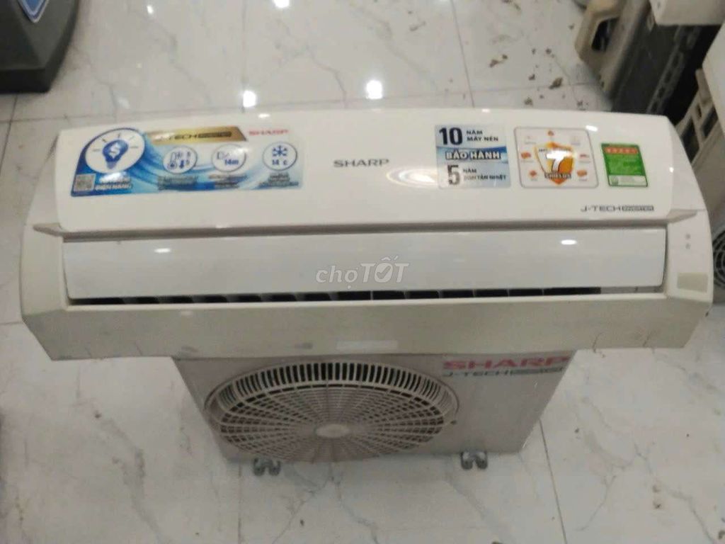 Máy lạnh Sharp J-Tech Inverter 1.5 HP Trắng. Mua bán Máy lạnh, điều hoà tại Thành phố Sóc Trăng Sóc Trăng được đăng bởi Trung Nghĩa hình 1