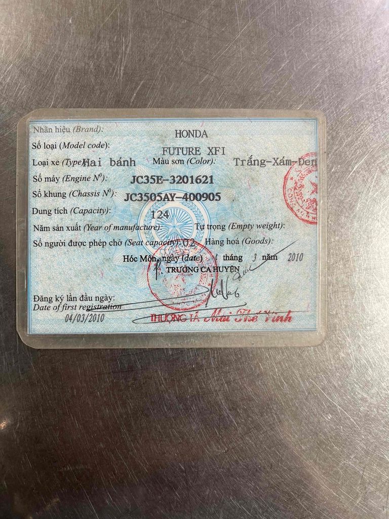 FU 2010 TPHCM 9 CHỦ CÓ HỖ TRỢ GÓP OĐ CÓ ĐỖI XE. Mua bán Xe máy tại Huyện Hóc Môn Tp Hồ Chí Minh được đăng bởi Khaianh  hình 6