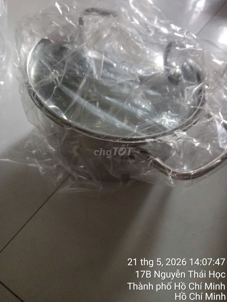 Bộ nồi Green Cook GCS2519-TI Inox 3 đáy. Mua bán Dụng cụ nhà bếp tại Quận 1 Tp Hồ Chí Minh được đăng bởi Trinh Phạm hình 1