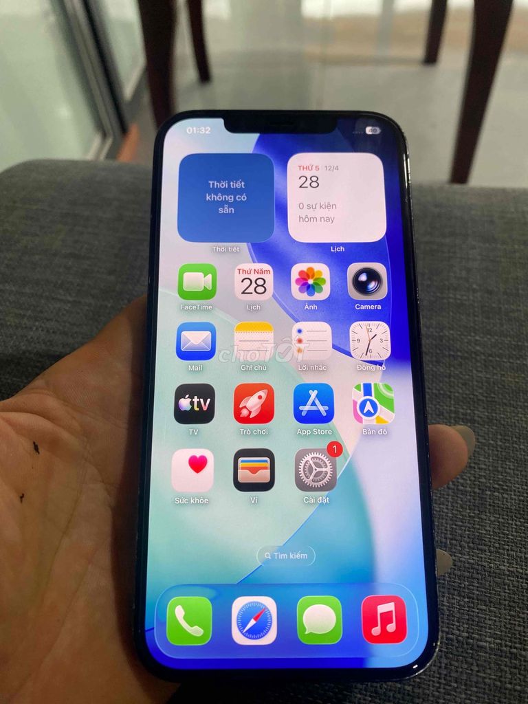 iPhone 12 Pro Max 256GB Xanh. Mua bán Điện thoại tại Huyện Long Thành Đồng Nai được đăng bởi Nhạc Sống Hoàng Minh hình 1