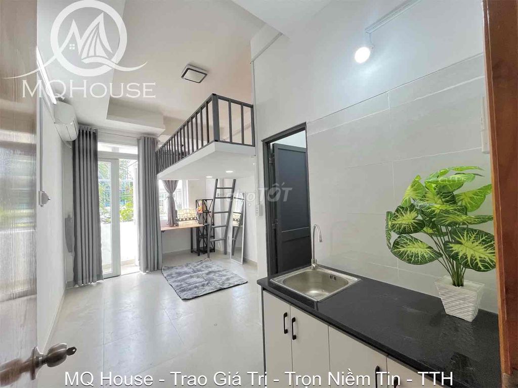 DUPLEX BAN CÔNG 3-4 NGƯỜI Ở THOẢI MÁI NGAY GTVT, UEF, HIU, HUTECH, VLU