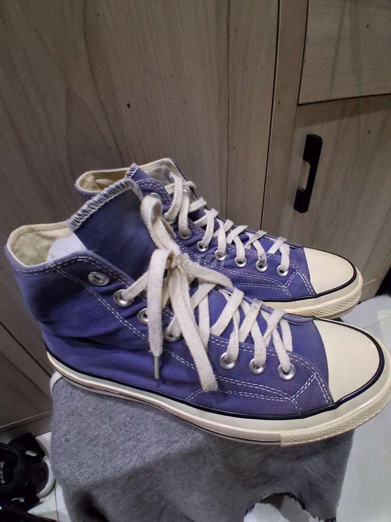 Giày thể thao Converse Chuck Taylor Xanh. Mua bán Giày dép tại Quận 7 Tp Hồ Chí Minh được đăng bởi An Vũ hình 1