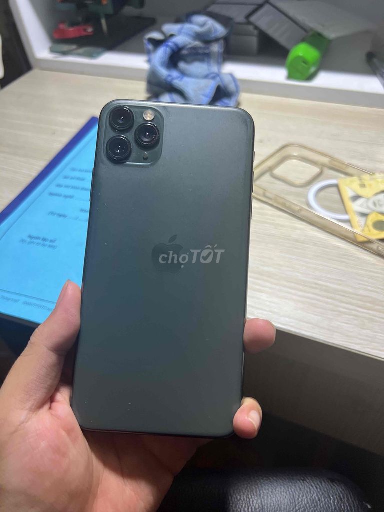 Apple iPhone 11 Pro Max 64GB Xám Mất Face ID. Mua bán Điện thoại tại Huyện Thuỷ Nguyên Hải Phòng được đăng bởi Nhật Hạ Mobile hình 1