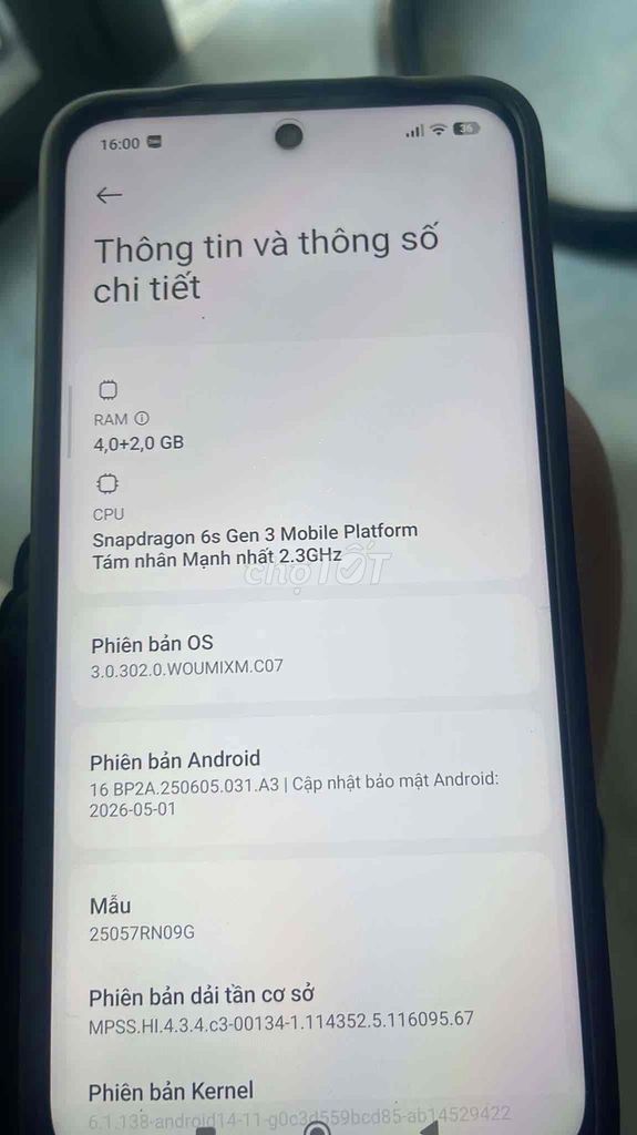 Xiaomi Redmi 15 5G 4GB Xám. Mua bán Điện thoại tại Quận Bình Tân Tp Hồ Chí Minh được đăng bởi Đạt hình 1