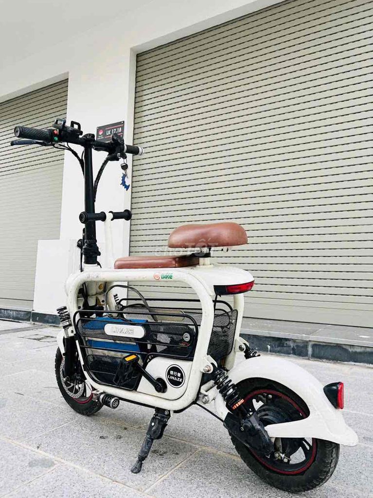 Xe đạp điện Lihaze Trắng Gấp gọn. Mua bán Xe điện tại Quận Nam Từ Liêm Hà Nội được đăng bởi Bùi Anh Dũng hình 10