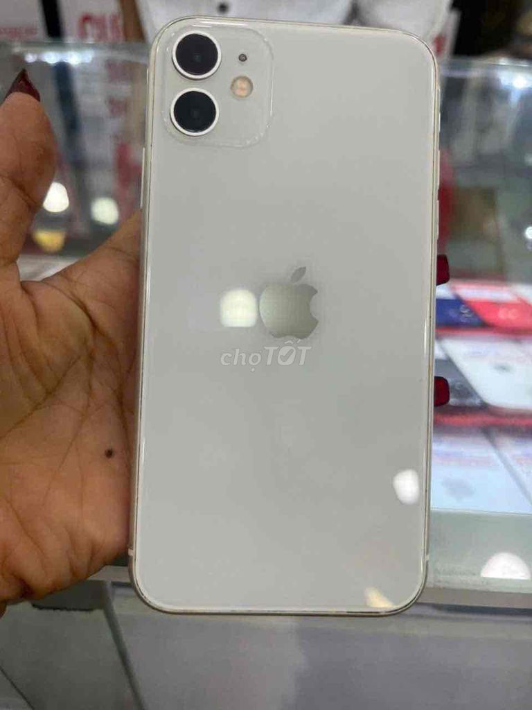 Apple iPhone 11 64GB Trắng Mỹ Đã sử dụng. Mua bán Điện thoại tại Huyện Hóc Môn Tp Hồ Chí Minh được đăng bởi Tuấn  hình 1
