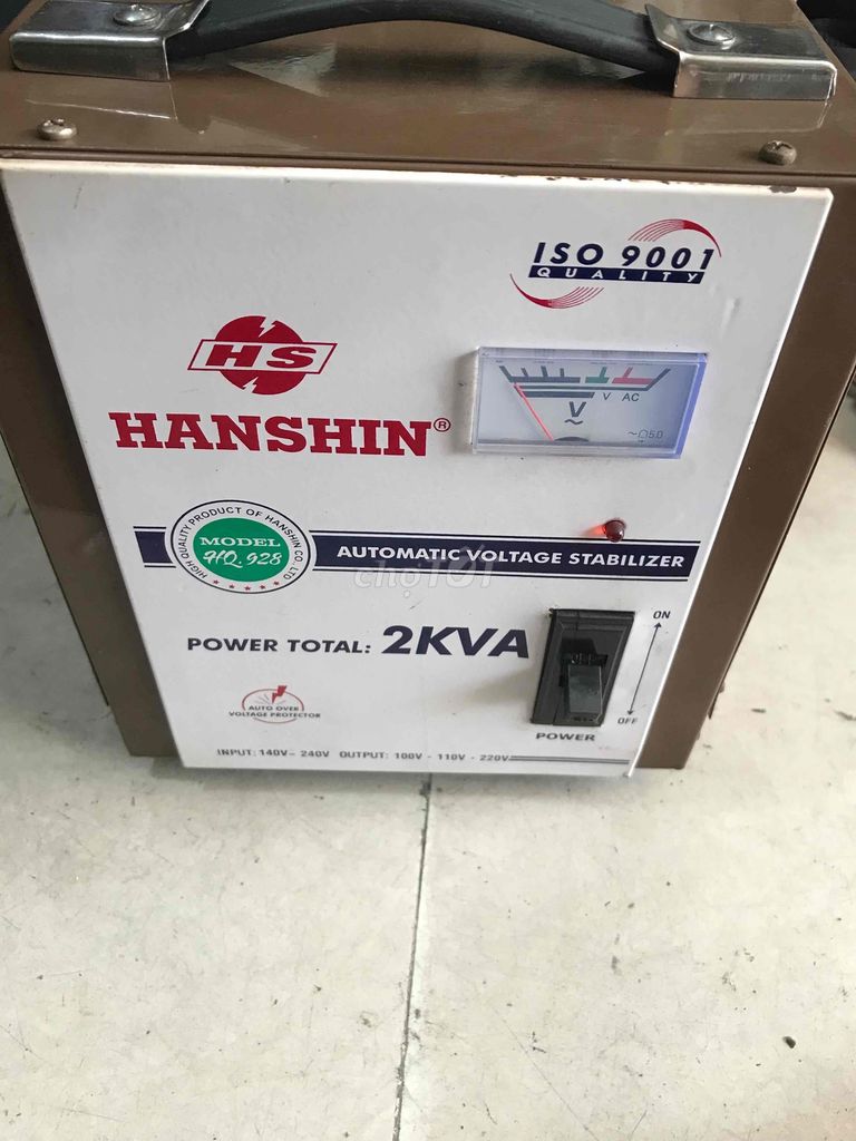 Bán ổn náp Hansin 2KVA dây đồng